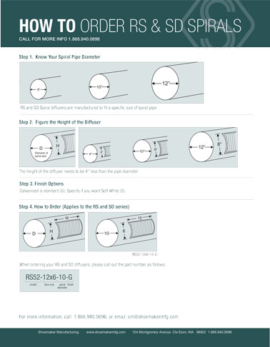 How To Order Spiral Pipe Grilles